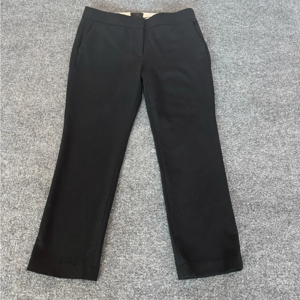 J. Crew Women's Campbell Black Ankle Pant Size SZ 8